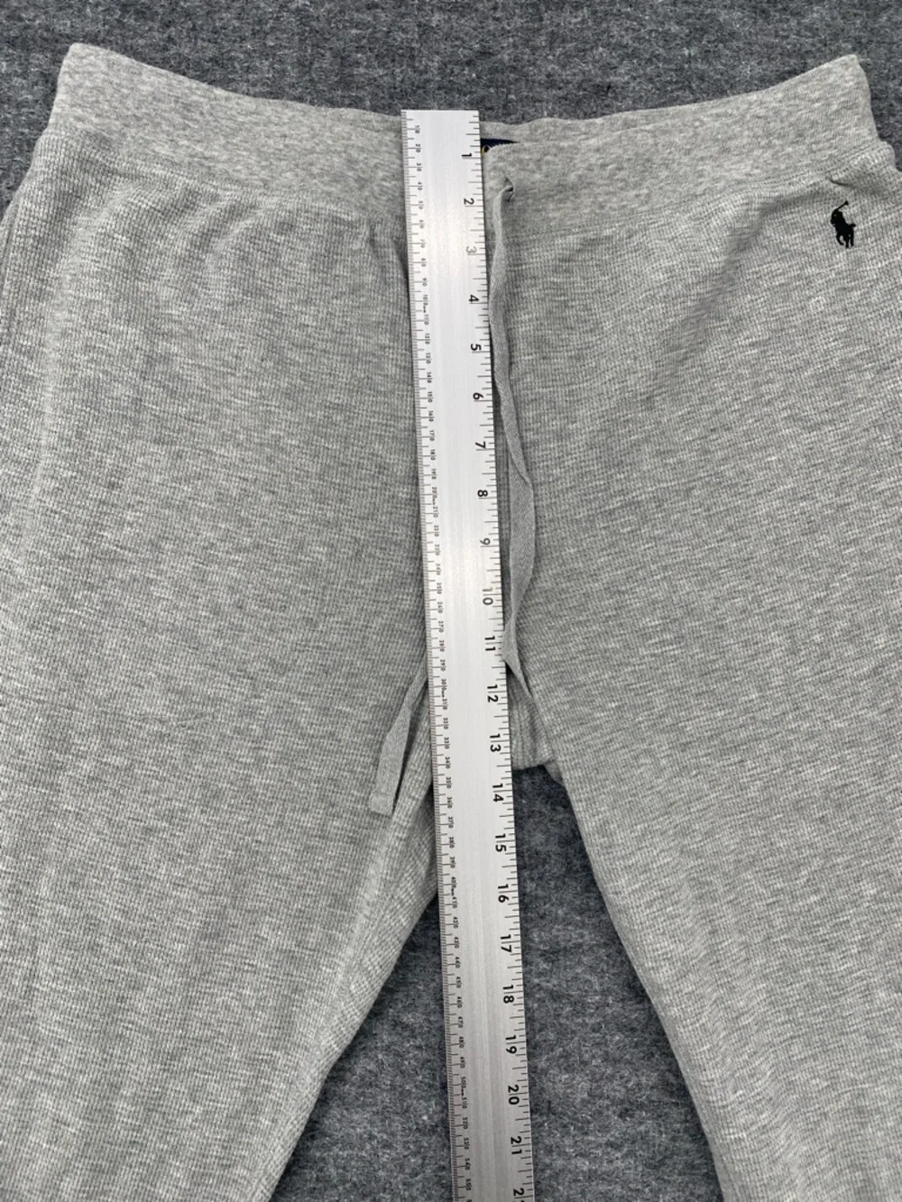 Polo Ralph Lauren Men's Waffle Knit Sleep Jogger Pants - Gray XL